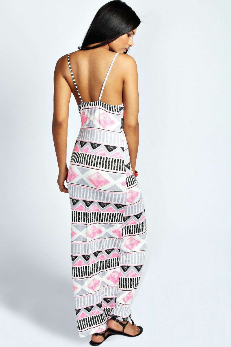 Nancy Aztec Maxi suknelė